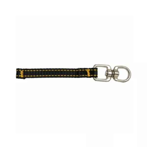 Dewalt Polyester Webbing Swivel Tool Attachment 4.5 In. L Black/yellow