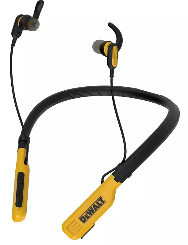 Dewalt Wireless Bluetooth Behind-the-neck Headphones 1 Pk