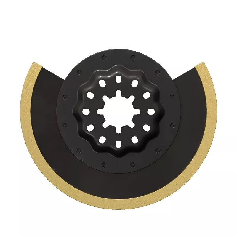 Diablo Starlock 3-3/8 In. X 3-3/8 In. W Carbide Grit Oscillating Grout Removal Blade Grout 1 Pk