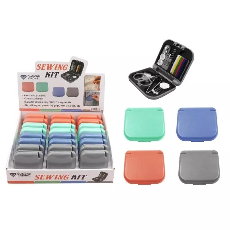 Diamond Visions 1‑piece Sewing Kit – Assorted Colors