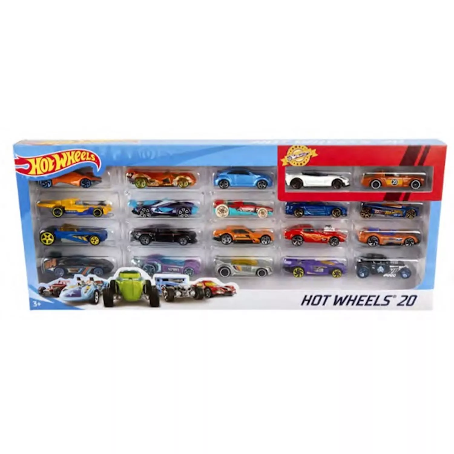 Die Cast Assorted Cars Set – 20 Pieces, Model H7045
