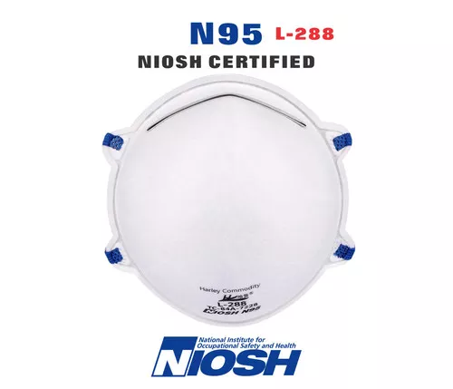 Disposable- N95- Cup Respirator- 5 Pack