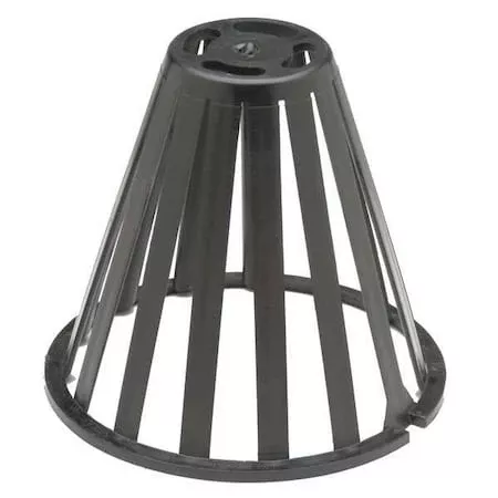 DomeStrainer,Black,Round,7-1/2inDia