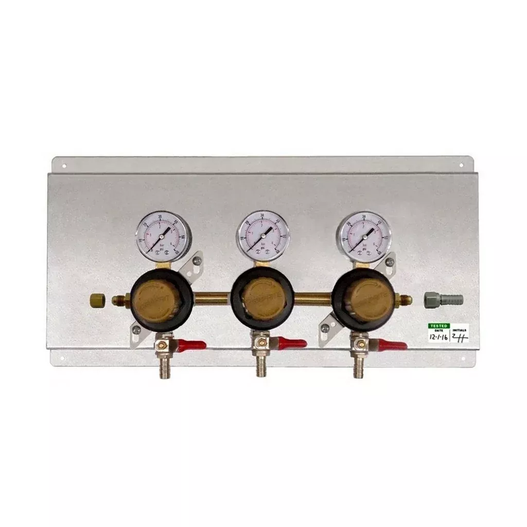 Draft Beer Tap Panel 3-Section - Taprite Frameless Tube-Free Configuration