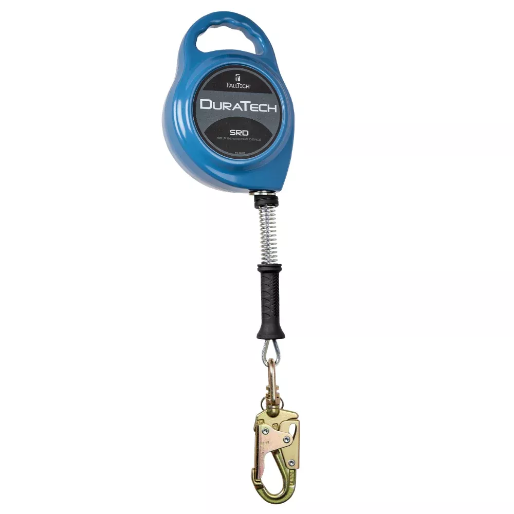 DuraTech SRL with Galvanized Cable and Side-payout Aluminum Housing – FallTech