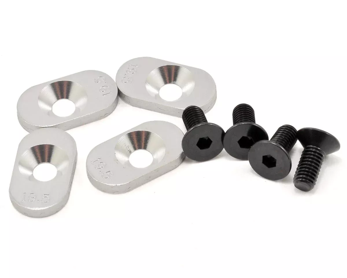 Engine Mount Inserts and Screws 19.5/58 for 5IVE-T/MINI WRC (4) (LOSB5804)