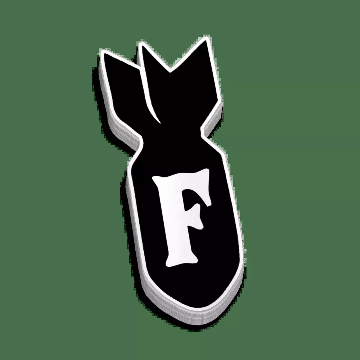 F – Bomb Hard Hat Decal