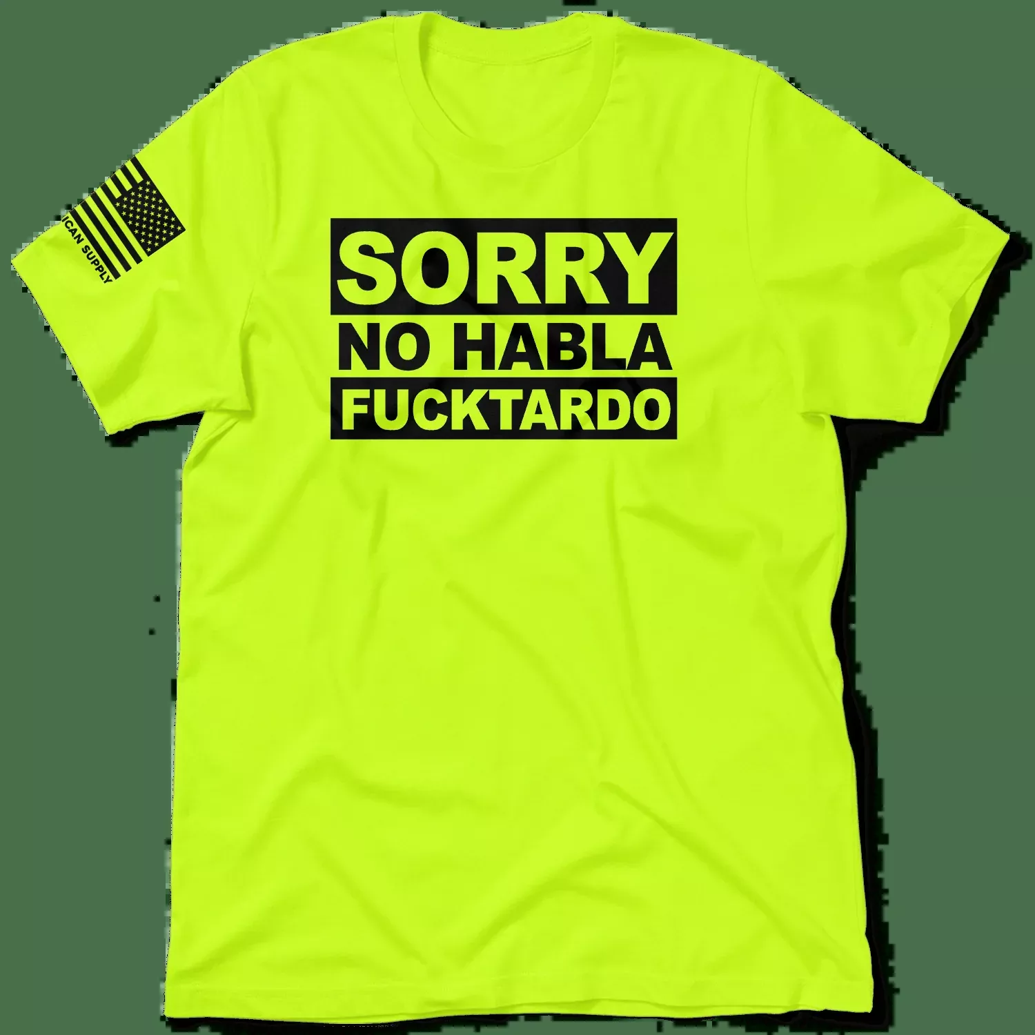 F*cktardo – Safety Yellow T-Shirt