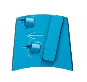 Fast Change - 2x 1/4 Round PCDs with Stabilizer Segment