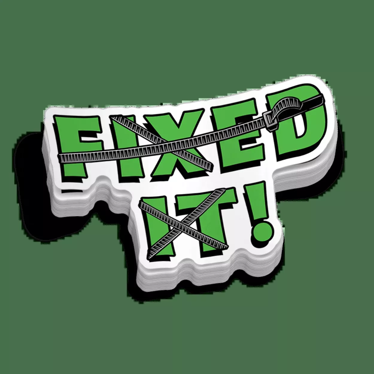 Fixed It – Hard Hat Decal