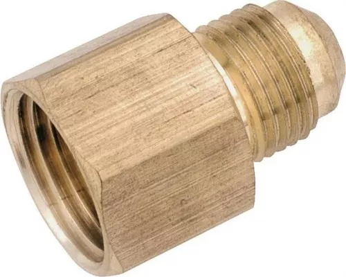 Flare Fittings- 3/8"- Adapter- x 1/2" FPT- Brass