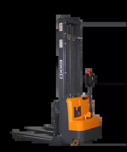 Full Powered Electric Straddle Stacker EB14C-145″ Lift Height