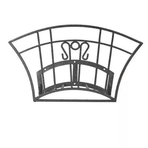 Garden Hose- Wall Hanger- Wrought Iron- 250' Capacity