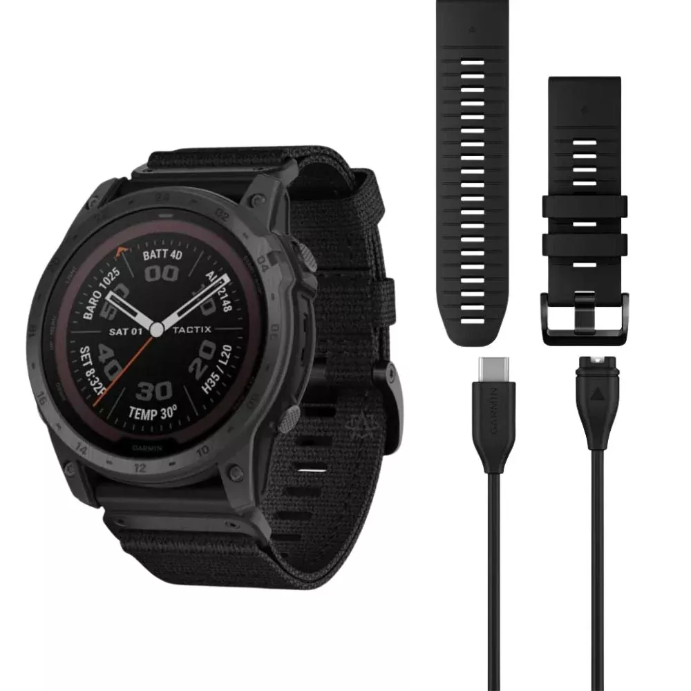 Garmin Tactix 7 Pro - Tactical Smartwatch w/ SOS Detection