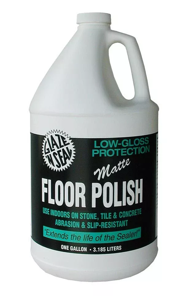 Glaze N Seal Matte Floor Polish -Case of 6 Gallon