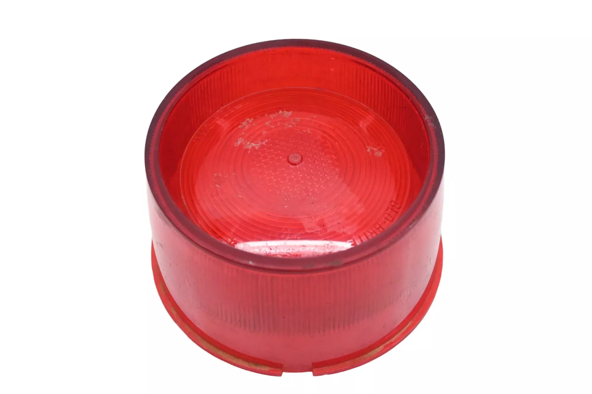 Glo-Brite TMC-539 Red Plastic 4" Taillight Lens