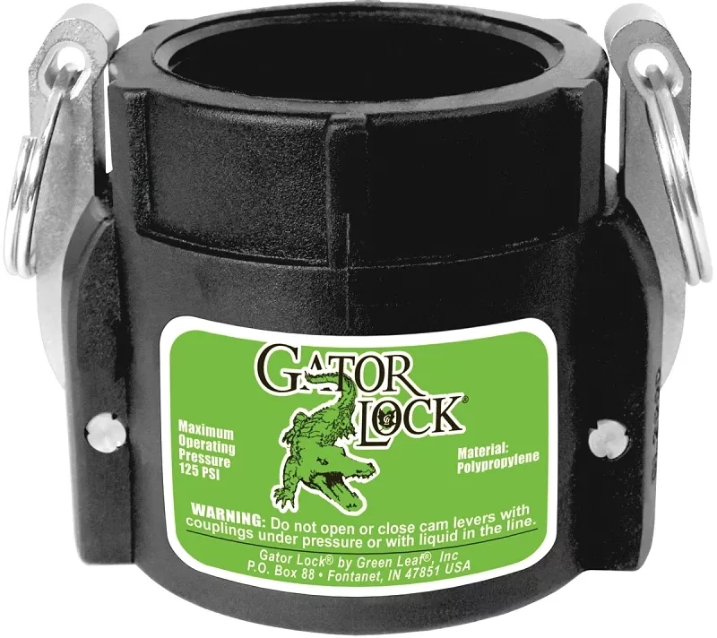 Glp150dnl 1-1/2 Inch Female Cam Lever Coupling, Glass Filled Polypropylene