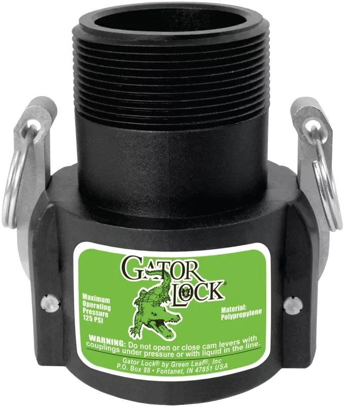 Glp200bnl 2 Inch Female Cam Lever Coupling With Male Thread