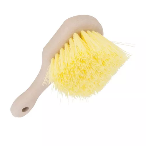 Gong Brush/Acid Brush-8" Plastic Handle-- Polyproplene Handle