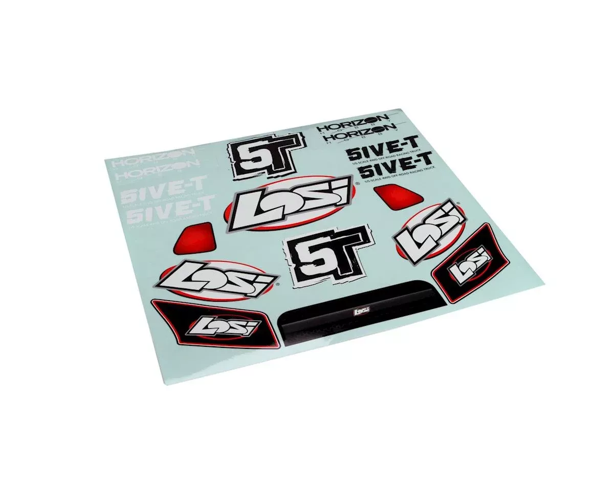 Grill Lights and Logo Sticker Sheet for 5IVE-T (LOSB8220)