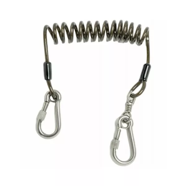 Hand Tool Lanyard, 4 In. Coil Extends To 60 In.