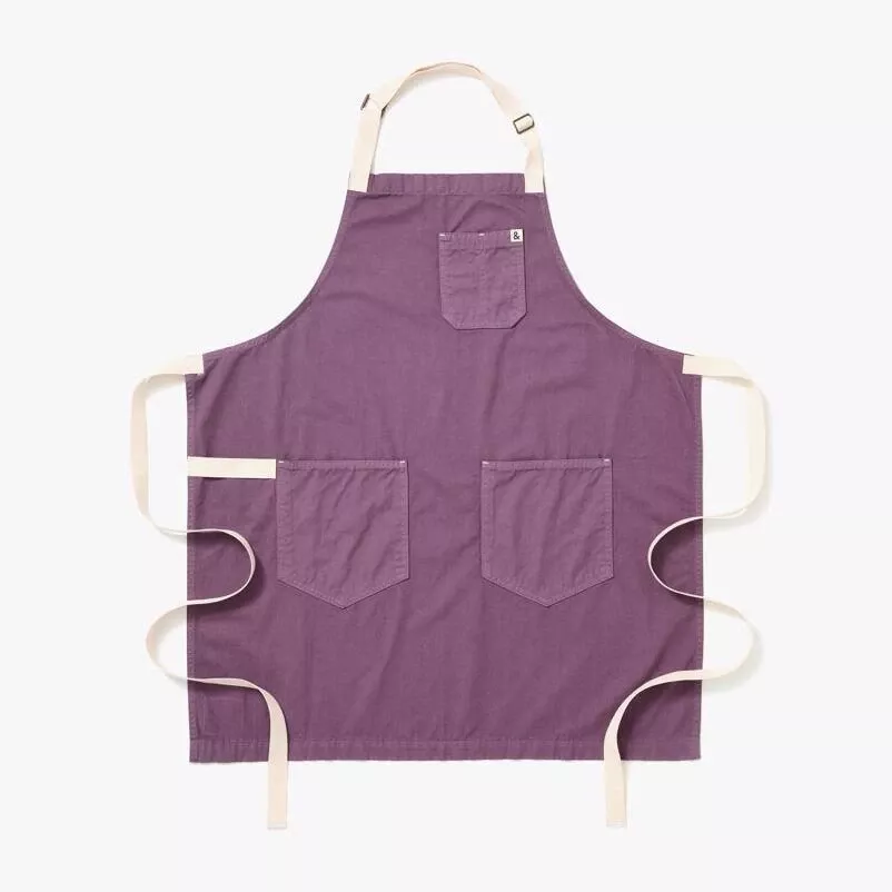 Hedley & Bennett 3 Pocket Lavender Cotton Twill Apron