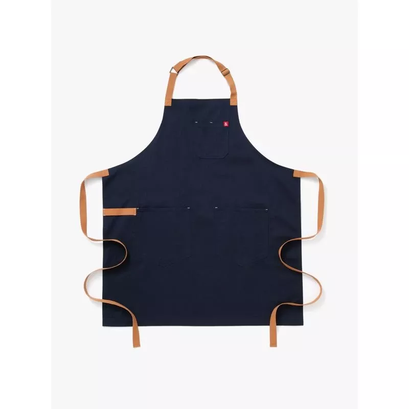 Hedley & Bennett Essential 3 Pocket Midnight Blue Cotton Twill Apron