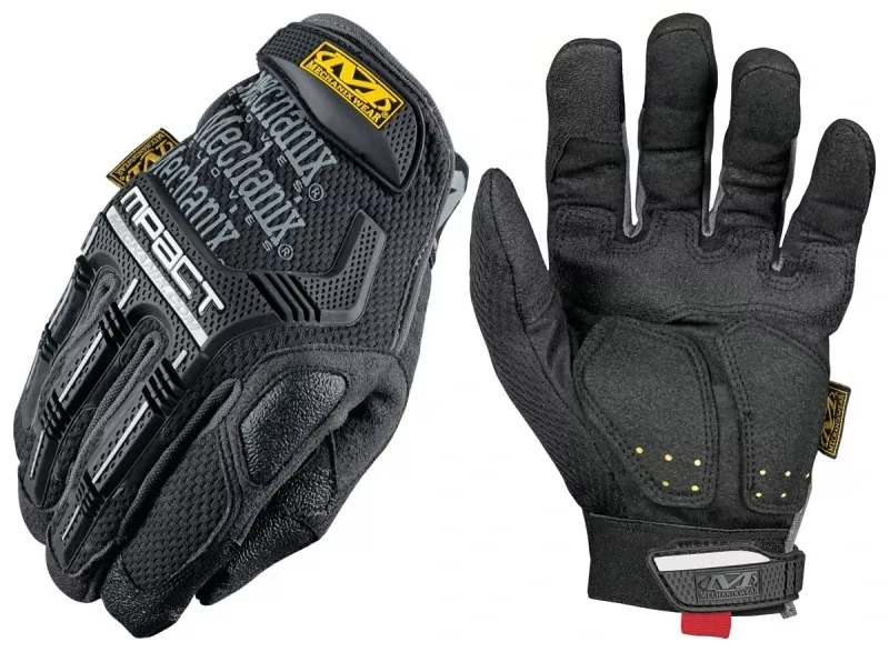High-performance Work Gloves, M-pact, Black & Gray, Men's M