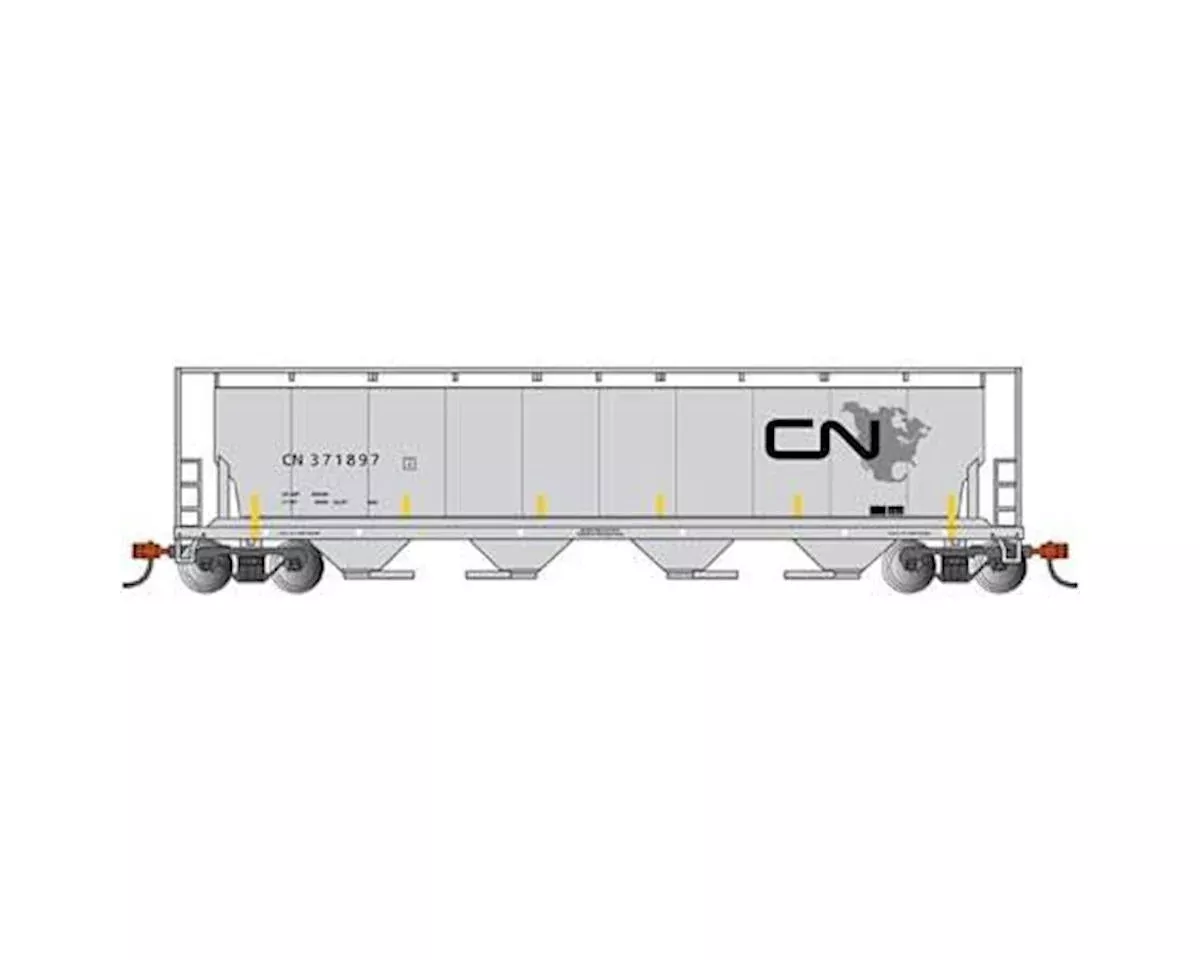 HO Cylindrical Hopper, CN/North American Logo (BAC19145)
