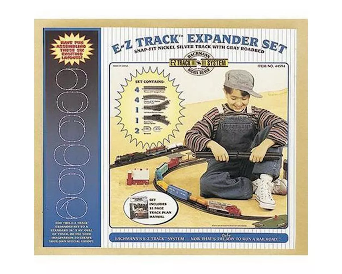 HO Nickel Silver E-Z Track System – 12 Piece Expander Set (BAC44594)