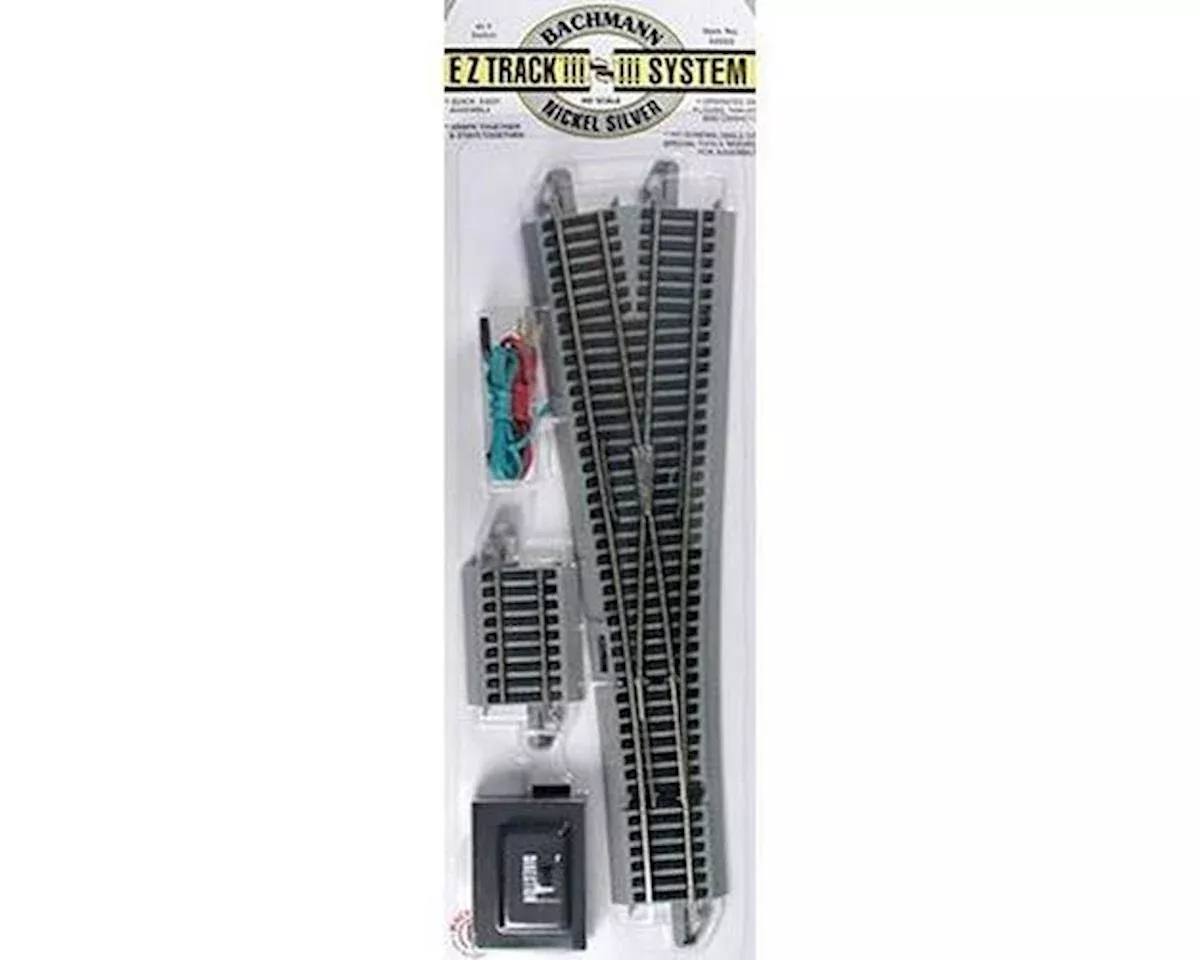 HO Nickel Silver E-Z Track System – #5 Wye Switch (BAC44569)
