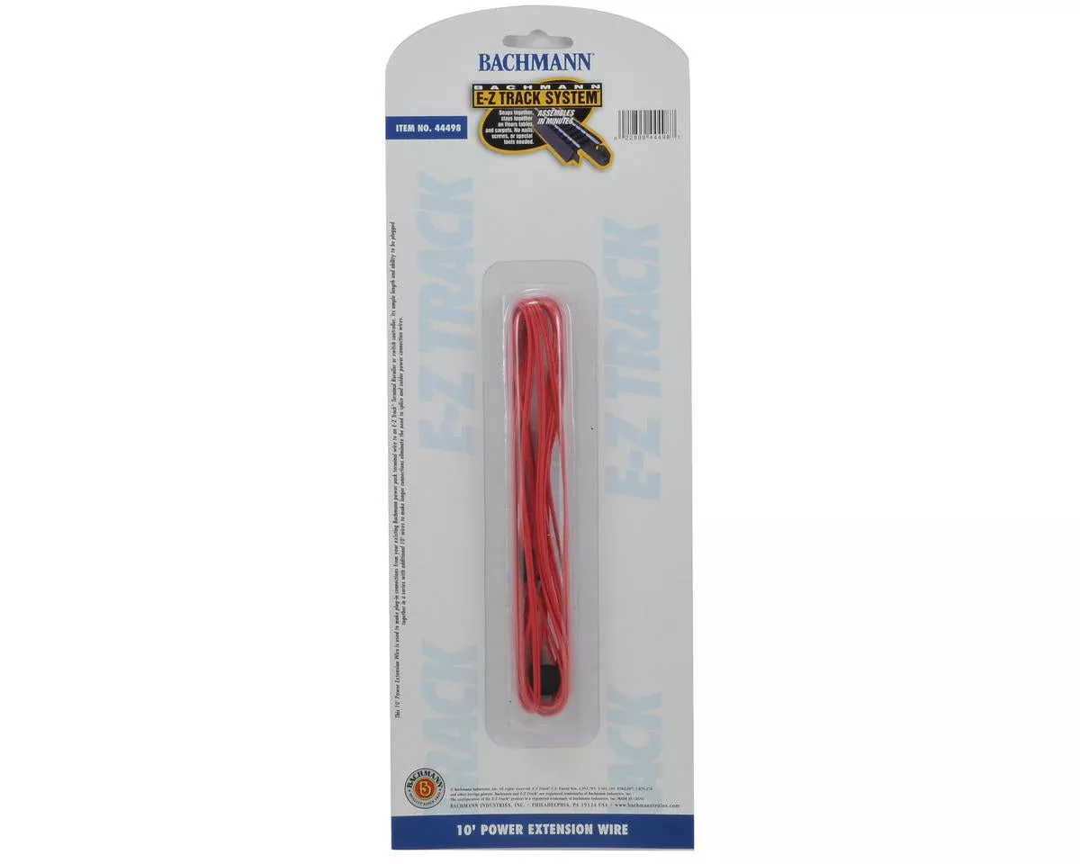 HO Red Terminal Extension Wire 10′ (BAC44498)