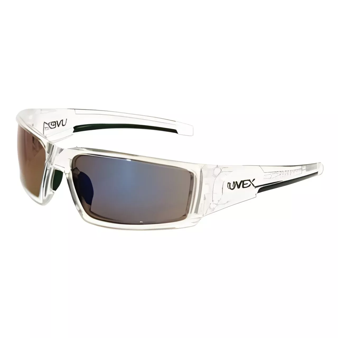 Hypershock Safety Eyewear Blue Mirror - Pack of 10 – S2975 – Uvex