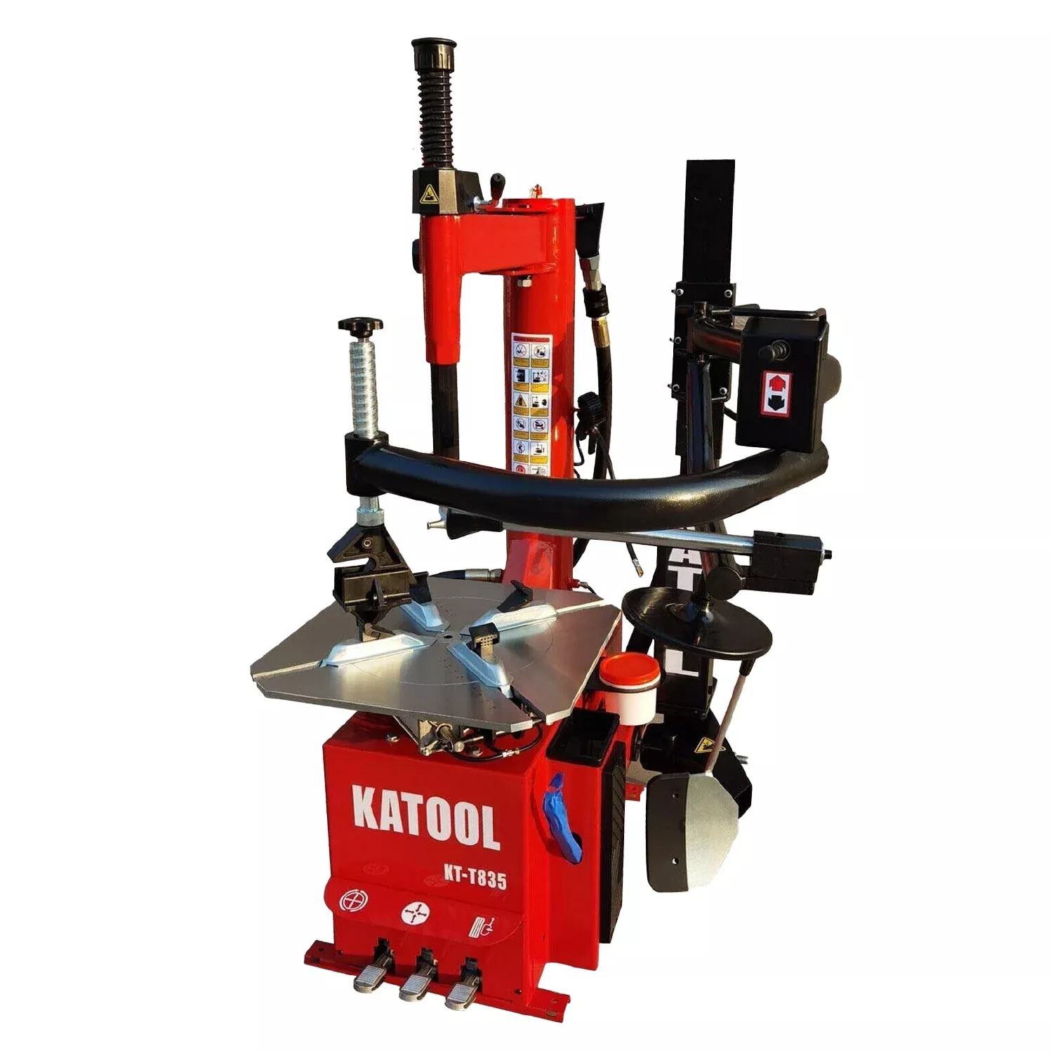 Katool KT-T835 Tire Changer w/ Bead Blaster, Max 28″ Rim Clamping