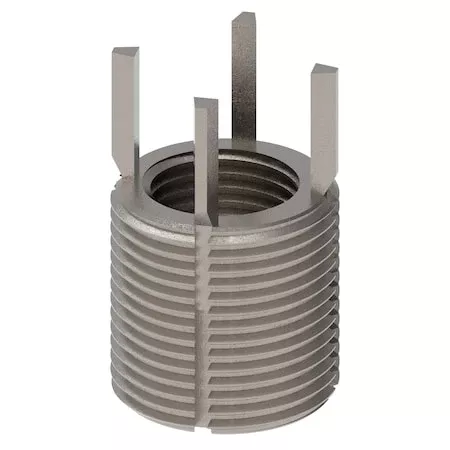 Key Locking Thread Insert, Heavy Wall, 4 Keys, M16-1.50 Int Thrd Sz, M22-1.50 Ext Thrd Sz, 10 PK