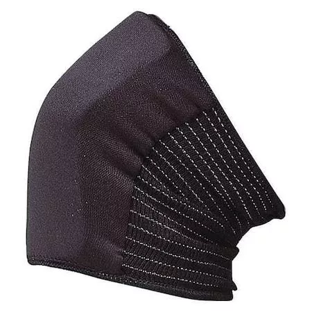 Knee Pad, Soft, Foam Pad, Fabric Cap, pull On Closure, 1 Straps, Black, Universal