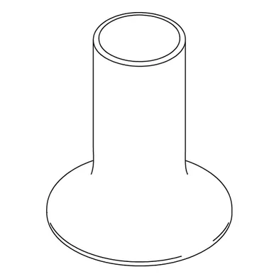 Kohler 1066868-Bl Escutcheon- Contemporary