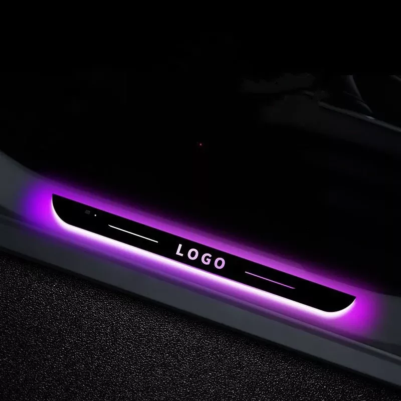 LED Illuminated Door Sill Protector for Cybertruck