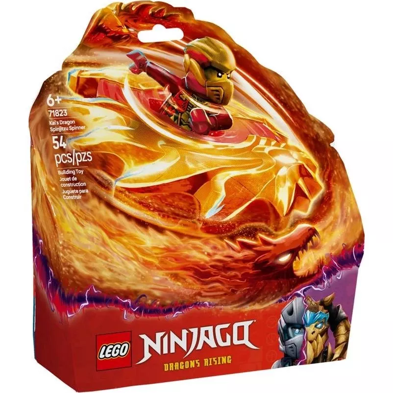 Lego Ninjago Kai’s Dragon Spinjitzu Spinner – 54‑piece Multi‑color Building Set