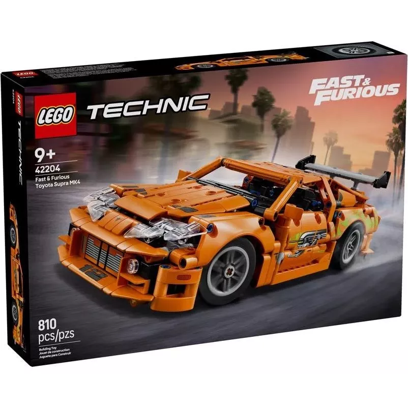 Lego Technic Fast & Furious Toyota Supra Mk4 – 810‑piece Buildable Model