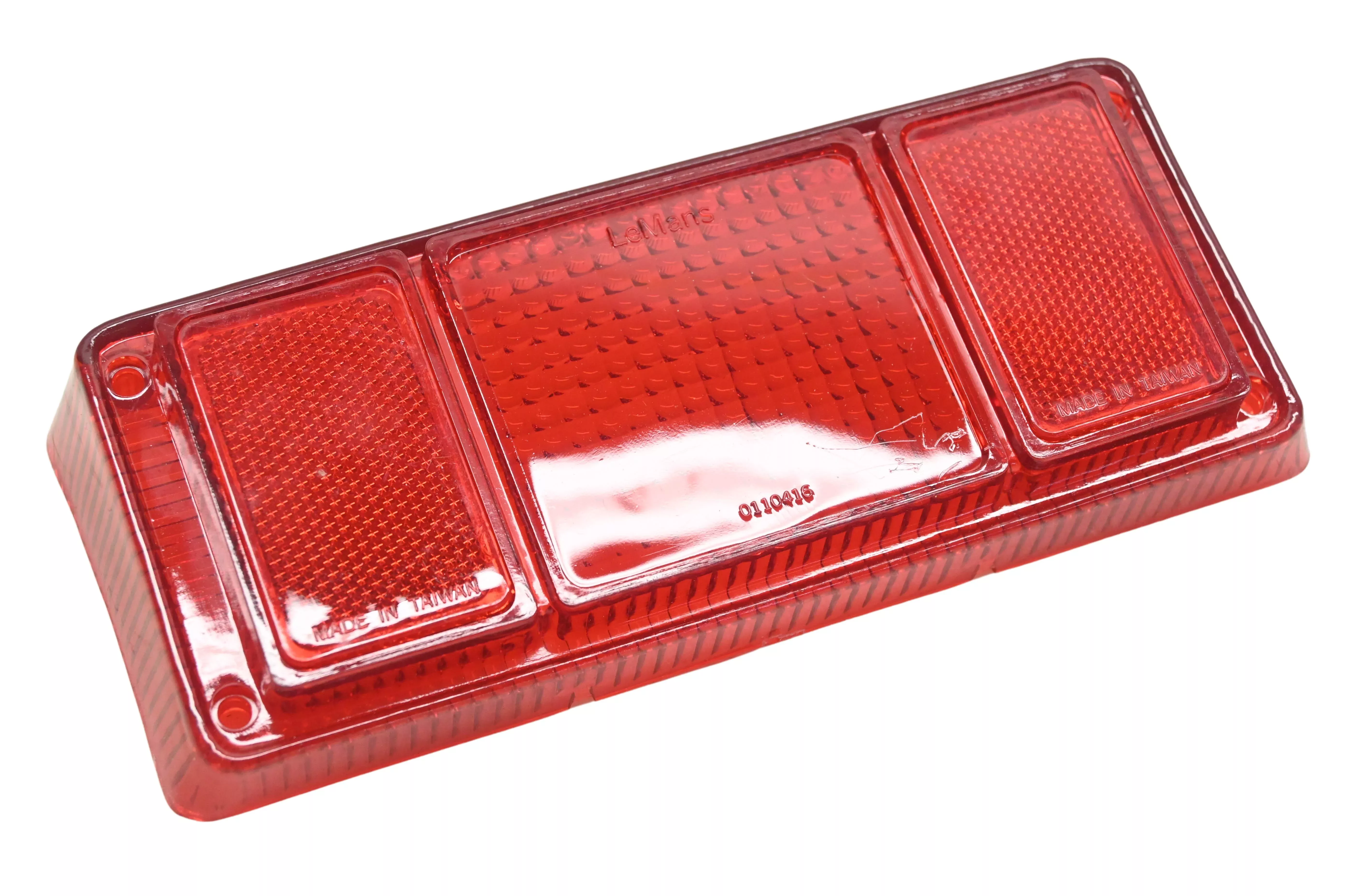 Lemans 01-104-16, 0110416 Red Taillight Lens NOS