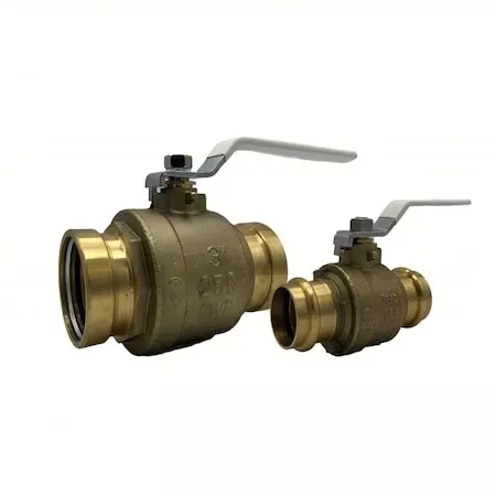 Manual Two-Way Ball Valve,9.2" L