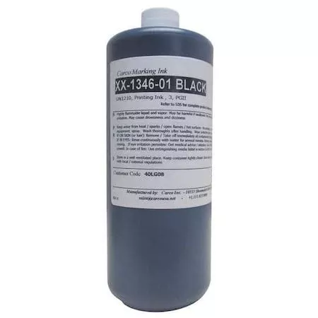 Marking Ink, 1 qt, Black, Pigment