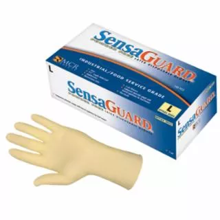 MCR Safety Disposable Latex Gloves - 100 Count