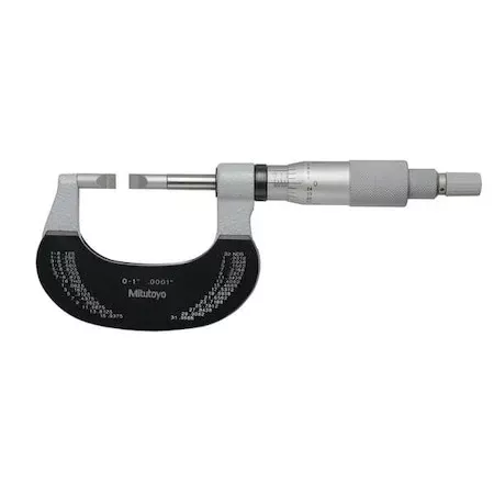 Mechanical Blade Micrometer,0 in to 1 in