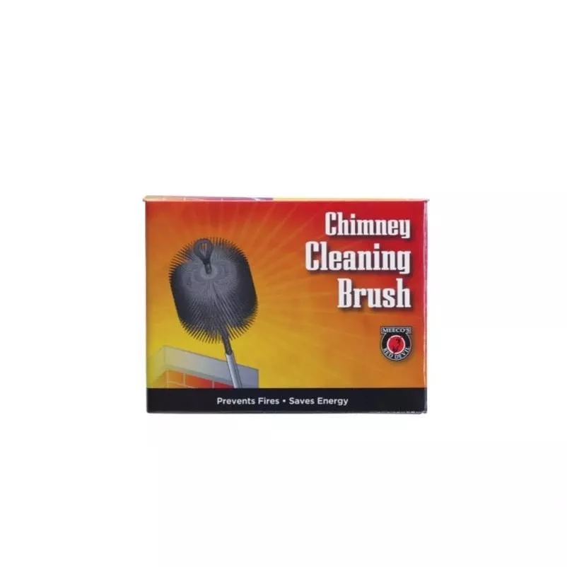 Meeco's Red Devil 6‑inch Square Steel Chimney Cleaning Brush