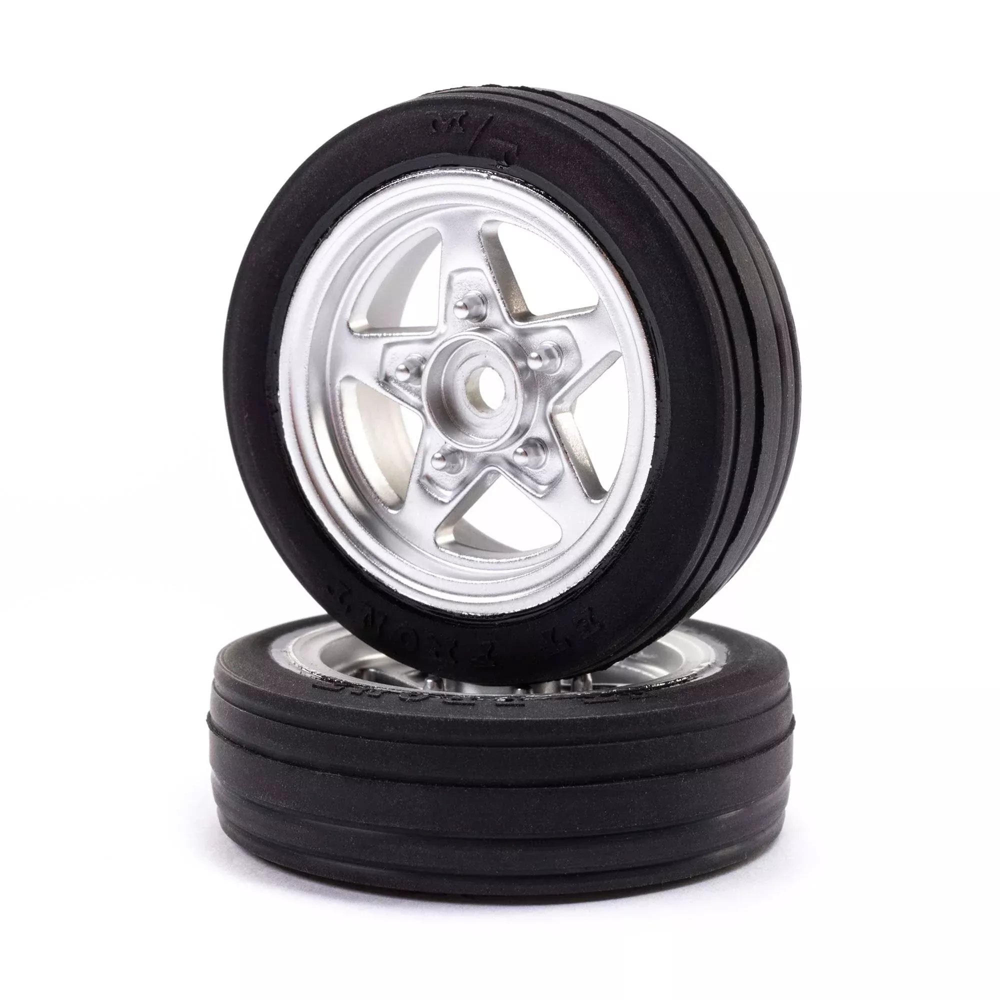 Mickey Thompson Front Premounted Tires for Mini Drag (2) (LOS41040)