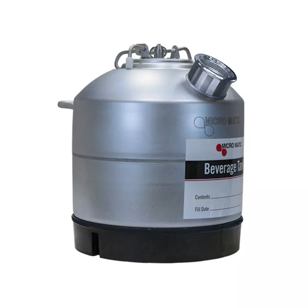 Micro Matic B-9-D-2 Beverage Tank, 9 Liter, D System, Stainless Steel