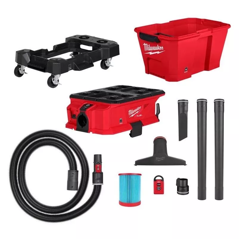 Milwaukee M18 6‑quart Battery‑operated Multi‑surface Vacuum