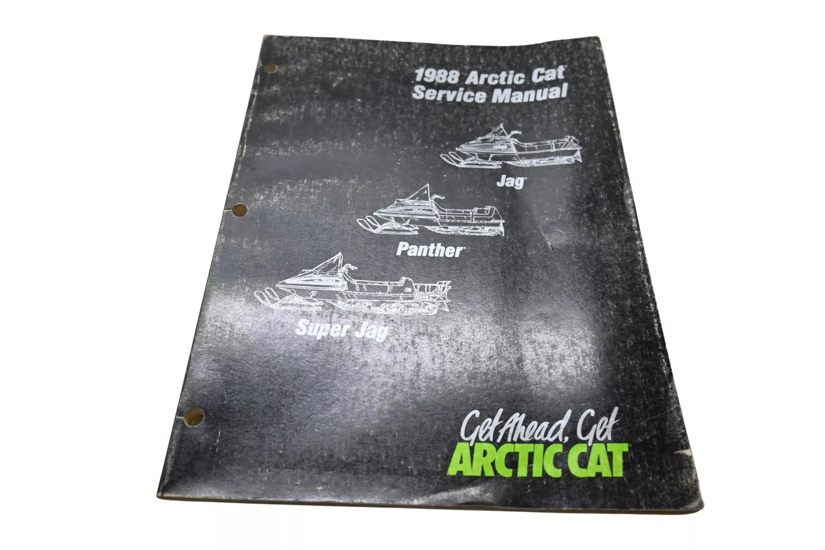 OEM Arctic Cat 2254-452 1988 Arctic Cat Service Manual Jag Panther Super Jag